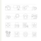 Internet and Website icons - Vector Icon Set