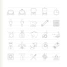 Airport, travel and transportation icons -  vector icon set