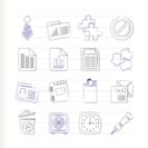 Business and Office Icons - vector icon set