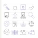 Internet and Web Site Icons - Vector Icon Set