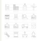 Real  Estate and building icons - Vector Icon Set