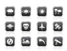 Astronautics and Space and univerce Icons - Vector Icon Set