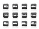 different types of cars icons - Vector icon set