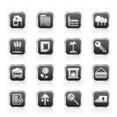 Real Estate and building icons - Vector Icon Set