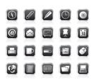 Office tools icons - vector icon set 2