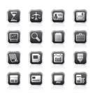 Business and office  Icons  vector icon set