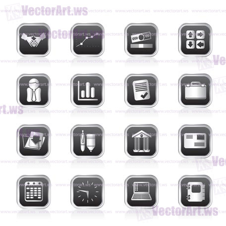 Business and Office icons - Vector Icon Set