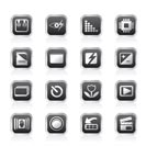 Digital Camera  Performance - Vector Icon Set