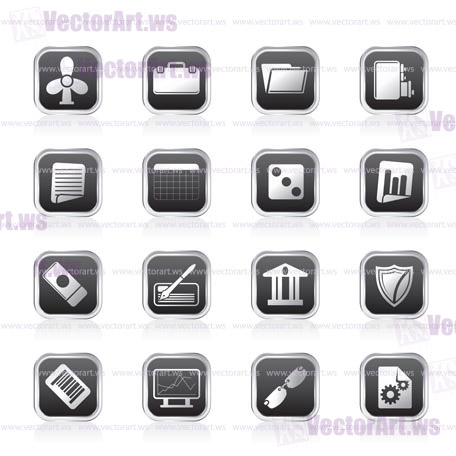 Business and Office Icons - Vector Icon Set 2