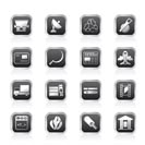 Business and industry icons - Vector Icon set 2