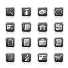 Business and Office Internet Icons - Vector Icon Set 3
