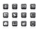 Communication and Business Icons - Vector Icon Set