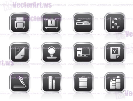 Print industry Icons - Vector icon set 2