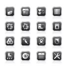 Server Side Computer icons - Vector Icon Set