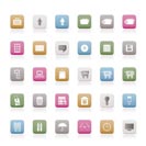 Business and office icons - vector icon set