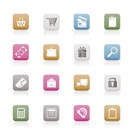Online shop icons - vector  icon set