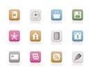 Internet and Website Icons - Vector Icon Set