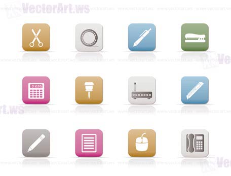 Business and Office icons - vector icon set