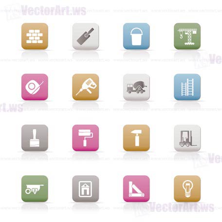 Construction and Building icons - vector Icon Set