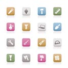 Building and Construction Tools icons - Vector Icon Set