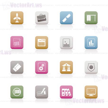 Business and Office Icons - Vector Icon Set 2