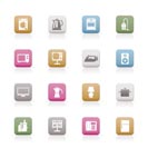 home equipment icons - vector icon set