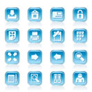 Internet and Web Site Icons - Vector Icon Set