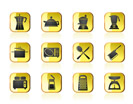kitchen and household equipment icon - vector icon set