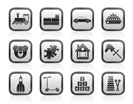 Different Kinds of Toys Icons - Vector Icon Set