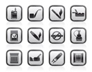 Smoking and cigarette icons - vector icon set