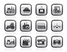 Business and industry icons - vector icon set