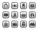Business and finance icons - vector icon set