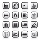 Business and industry icons - vector icon set