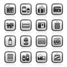 different kind of package icons - vector icon set