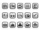 Library and books Icons - vector icon set