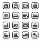 Real Estate and building icons - Vector Icon Set