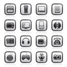 multimedia and technology icons - vector icon set