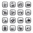 different kind of business and industry icons - vector icon set