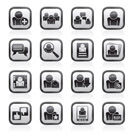Social Media and Network icons - vector icon set