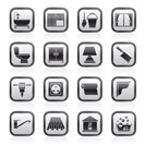 Construction and building equipment Icons - vector icon set 2