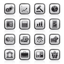 Business and finance icons - vector icon set