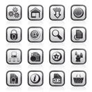 Website and internet icons - vector icon set