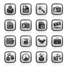 Employment and jobs icons - vector icon set