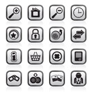 Web Site and Internet icons - vector icon set