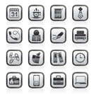 Business and office icons - vector icon set