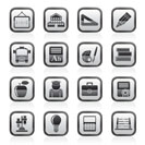 school and education icons - vector icon set