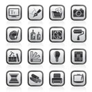 Graphic and website design icons - vector icon set