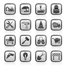 Building and construction icons - vector icon set