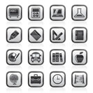 School and education icons - vector icon set