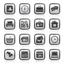 Business and office icons - vector icon set